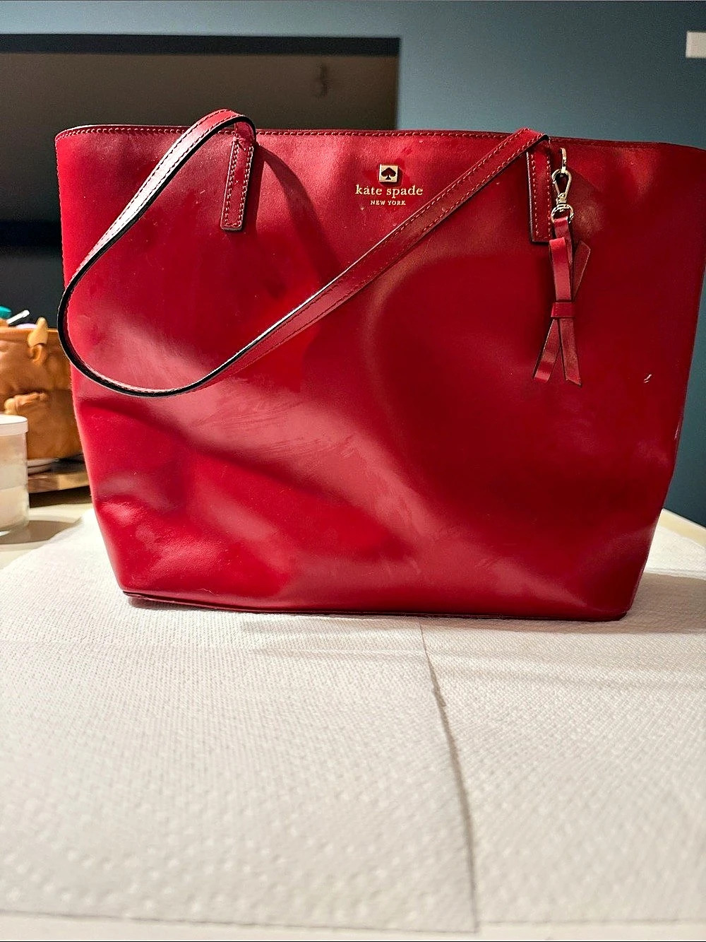 kate spade Tote Bag in Red